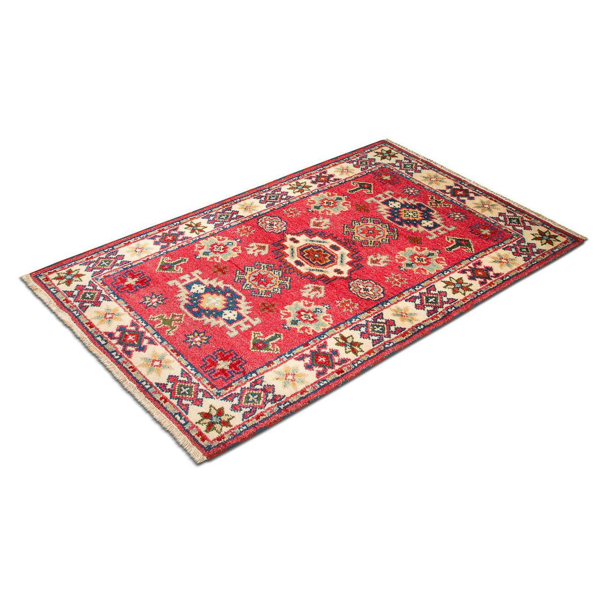 Tapis oriental - 157 x 96 cm - rouge