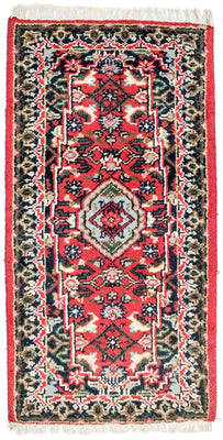 Tapis oriental - 150 x 80 cm - rouge