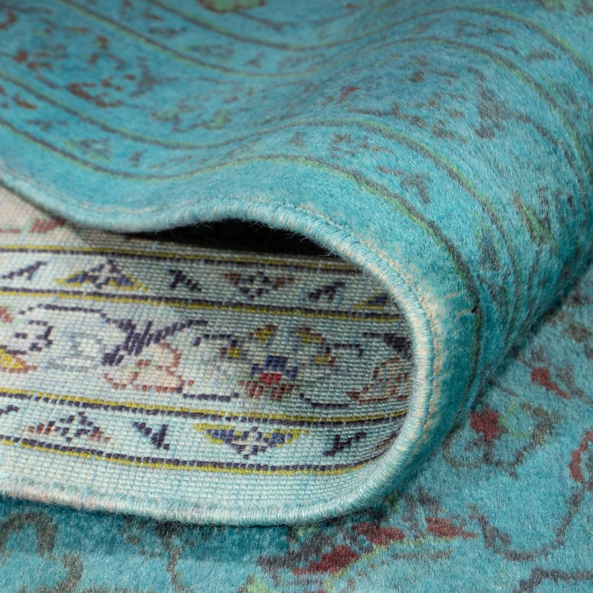 Tapis persan - Keshan - 350 x 244 cm - bleu