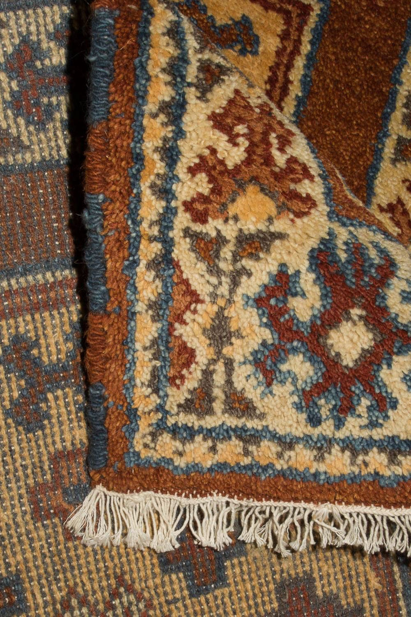 Tapis oriental - 156 x 96 cm - rouille