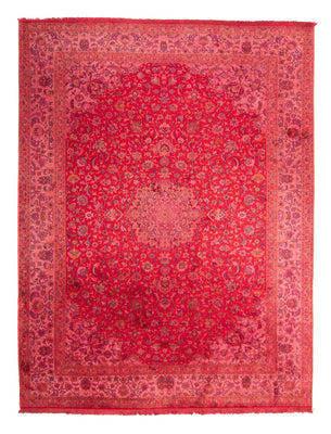 Tapis en soie - Soie du Cachemire - 330 x 234 cm - rouge