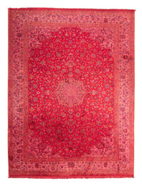 Tapis en soie - Soie du Cachemire - 330 x 234 cm - rouge