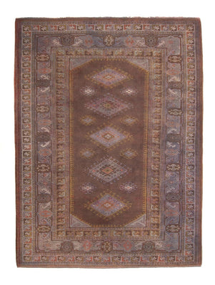 Tapis Pakistani - 285 x 200 cm - marron foncé