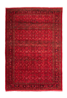 Tapis persan - Nomadic - 342 x 212 cm - rouge foncé