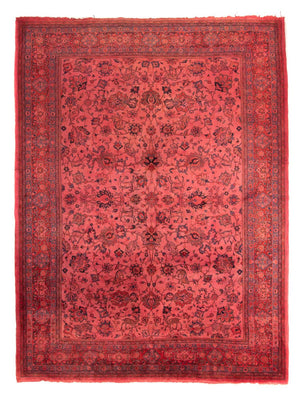 Tapis persan - Classique - 349 x 244 cm - rouge clair