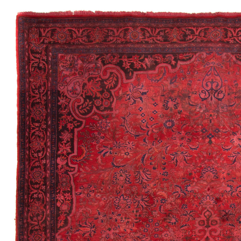 Tapis persan - Classique - 335 x 212 cm - rouge foncé