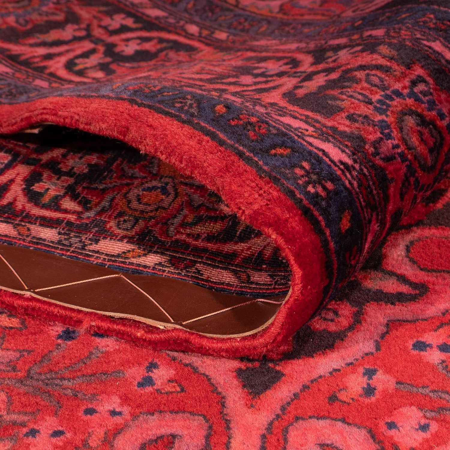 Tapis persan - Classique - 335 x 212 cm - rouge foncé