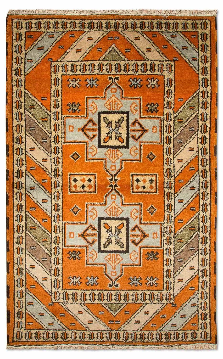 Tapis oriental - 149 x 93 cm - orange