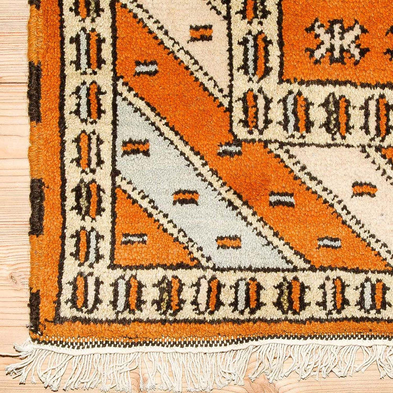 Tapis oriental - 149 x 93 cm - orange