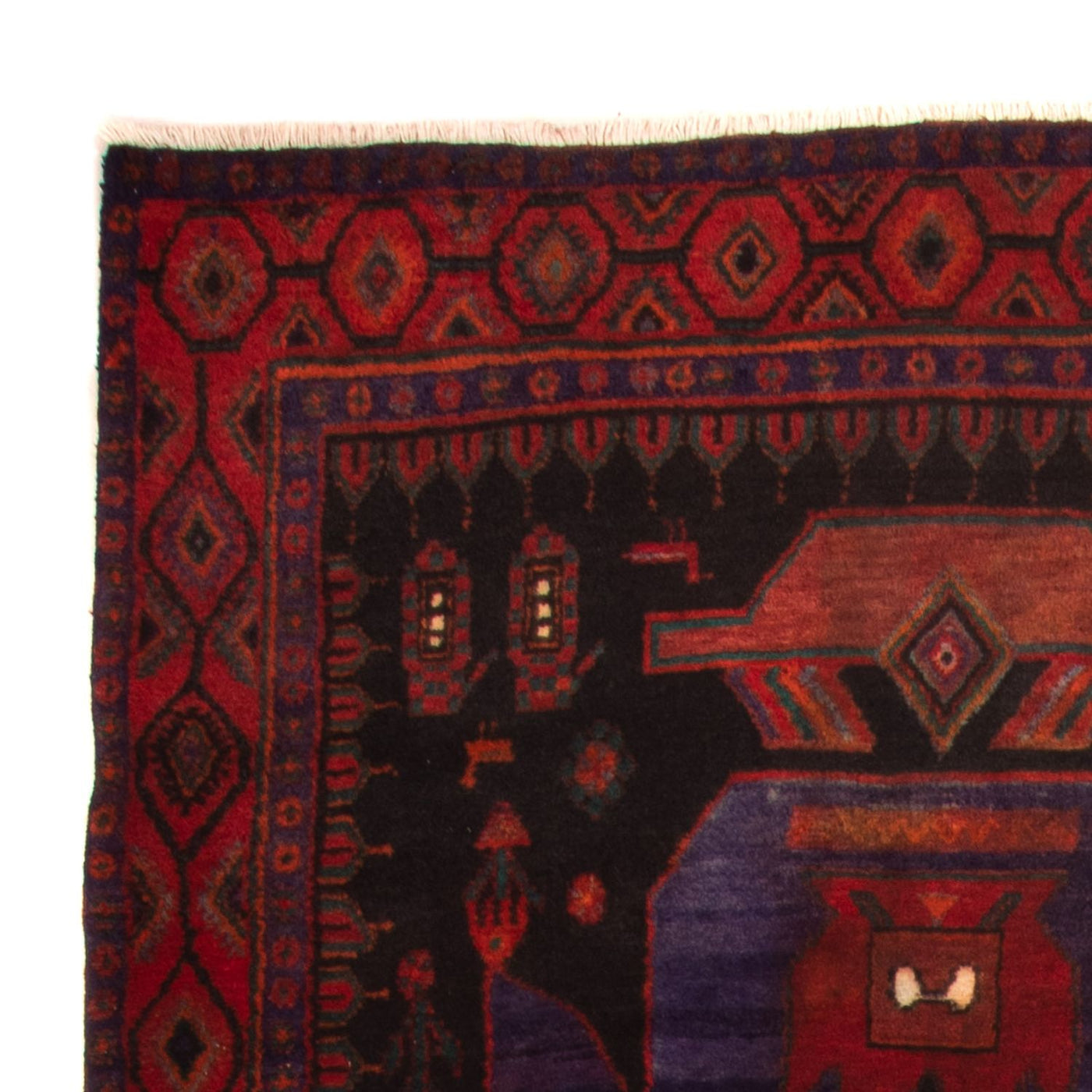 Tapis de Hamadan Tapis 380x146cm - Tapis persan