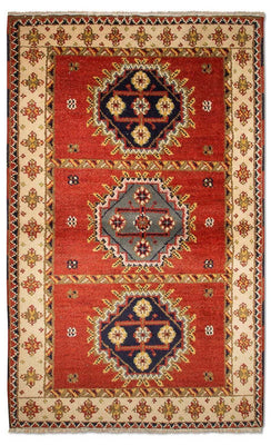 Tapis oriental - 153 x 93 cm - rouge