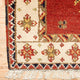 Tapis oriental - 153 x 93 cm - rouge