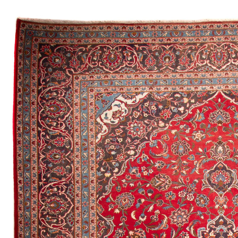 Tapis persan - Keshan - 401 x 291 cm - rouge