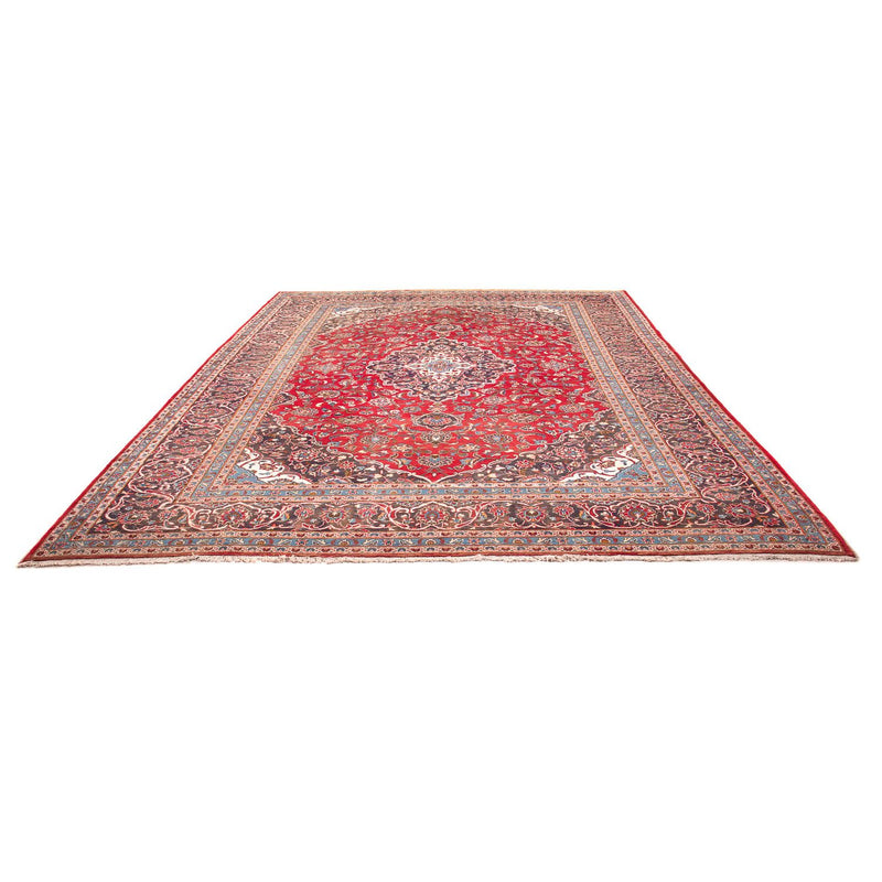 Tapis persan - Keshan - 401 x 291 cm - rouge