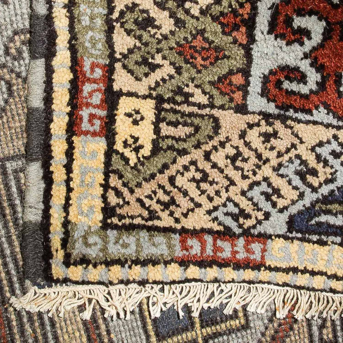 Tapis oriental - 151 x 92 cm - bleu clair