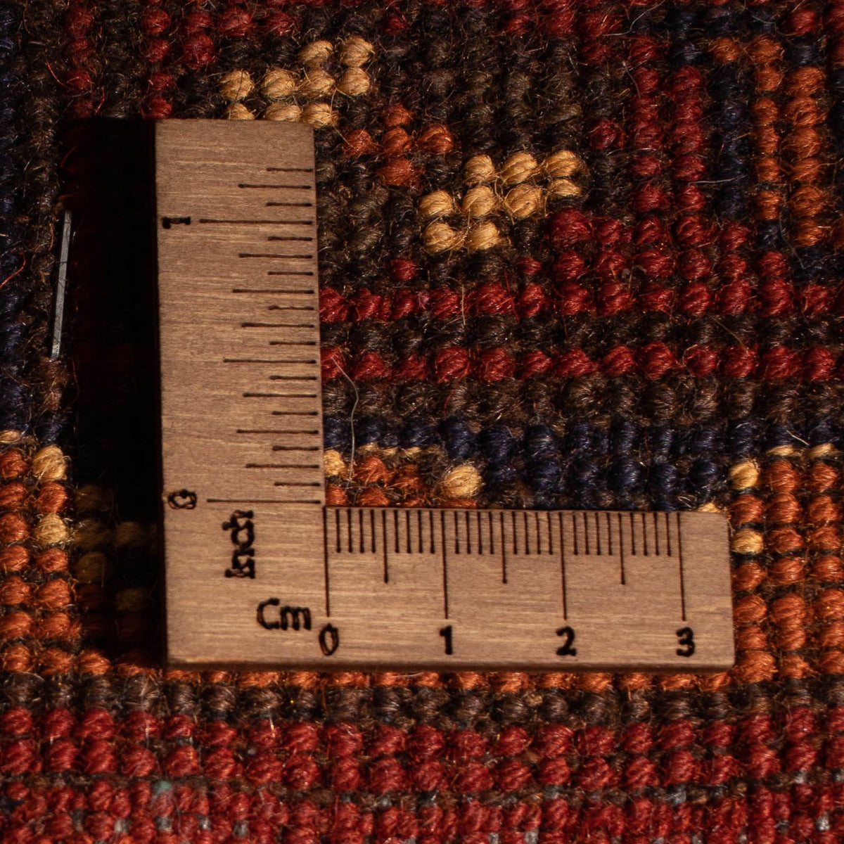 Tapis afghan - Hatschlu - 396 x 306 cm - rouge foncé