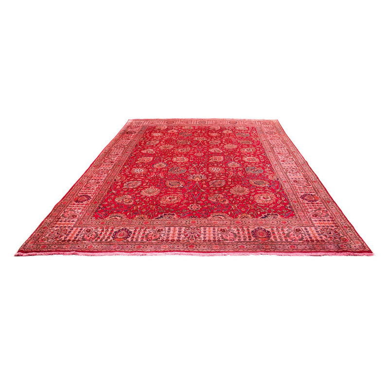 Tapis persan - Tabriz - 380 x 300 cm - rouge foncé