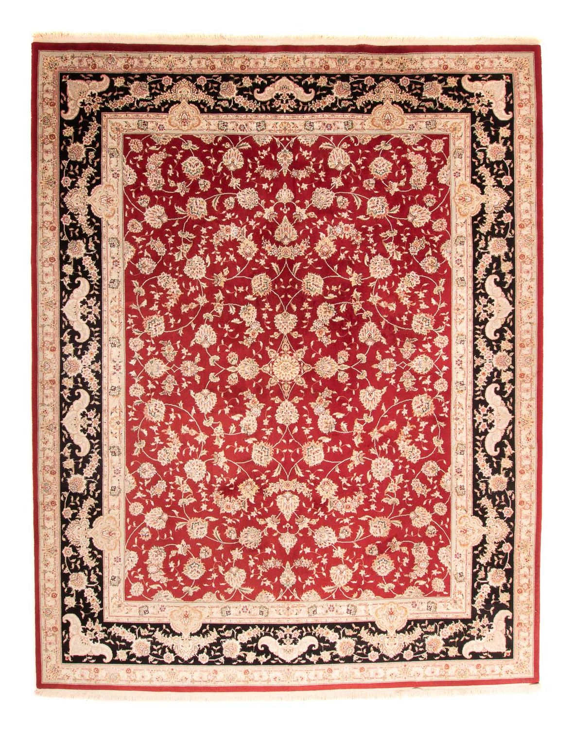 Tapis persan - Tabriz - Royal - 310 x 250 cm - rouge