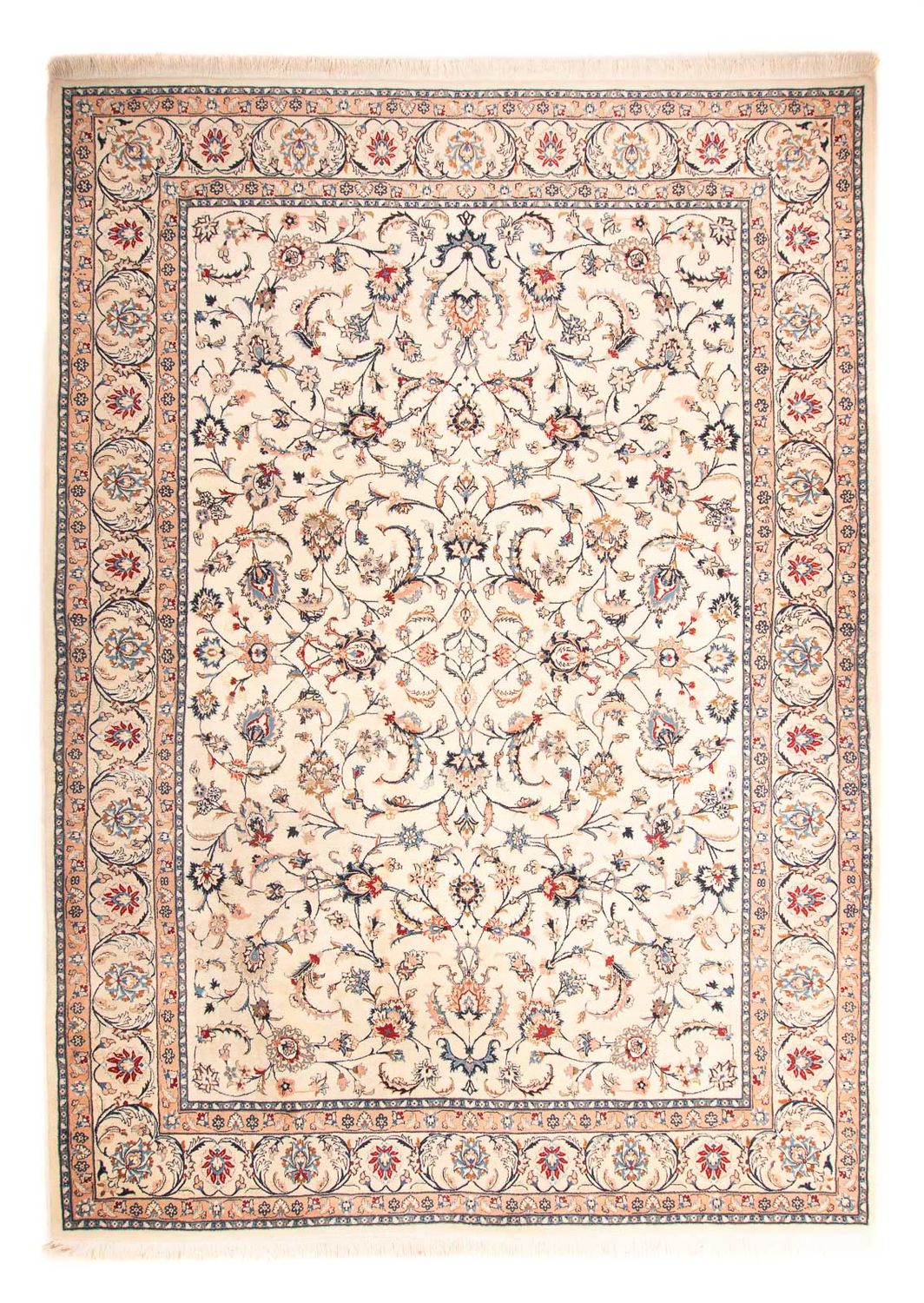 Tapis persan - Nain - Royal - 350 x 250 cm - beige