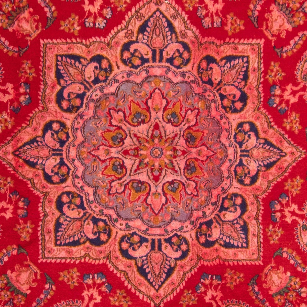 Tapis persan - Classique - 385 x 255 cm - rouge foncé