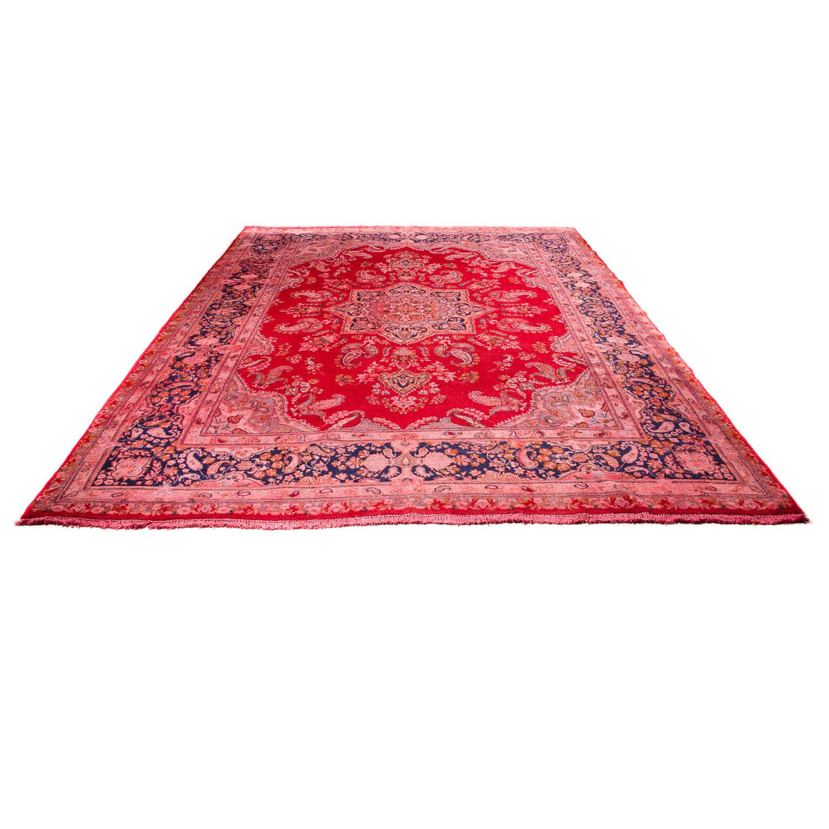 Tapis persan - Classique - 385 x 255 cm - rouge foncé