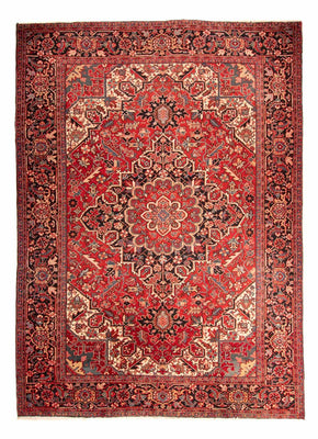 Tapis persan - Nomadic - 360 x 277 cm - rouge foncé