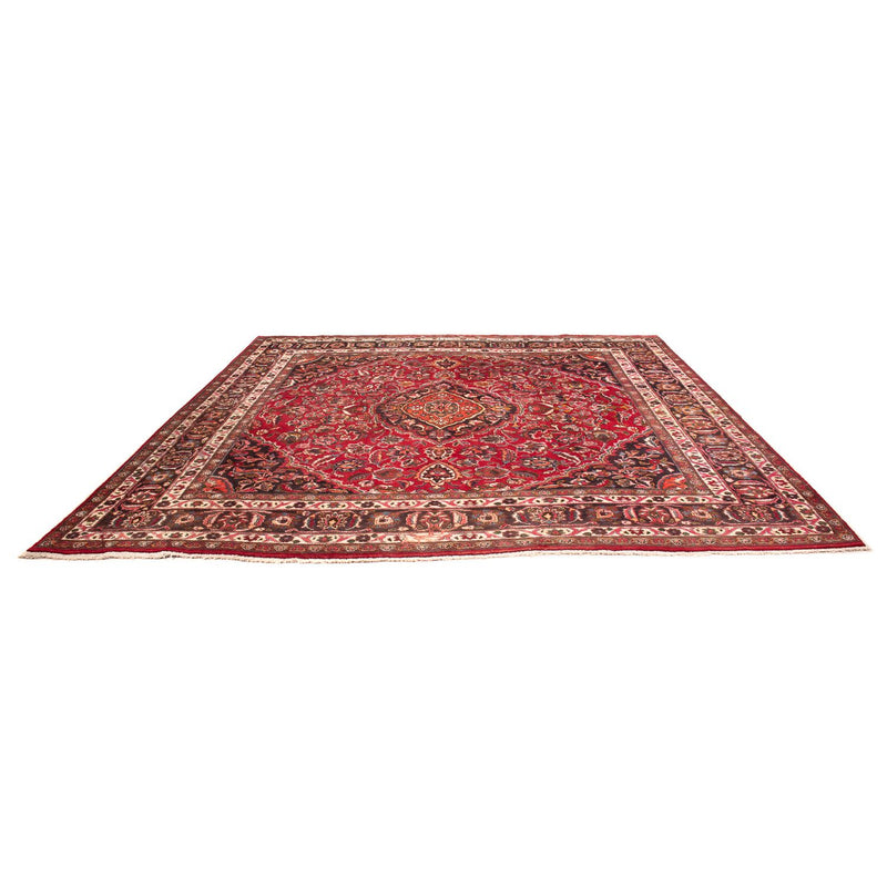 Tapis persan - Classique carré  - 320 x 300 cm - rouge foncé