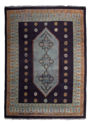 Tapis persan - Nomadic - 325 x 245 cm - bleu foncé