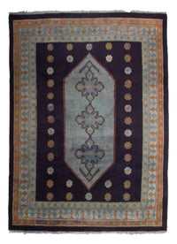 Tapis persan - Nomadic - 325 x 245 cm - bleu foncé