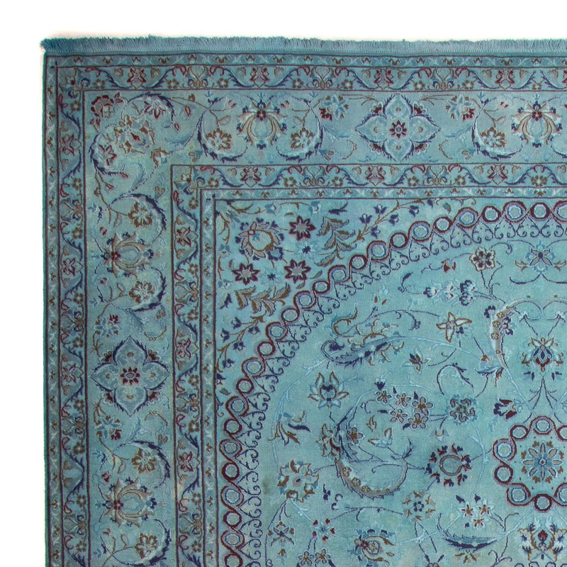 Tapis persan - Nain - Royal - 350 x 250 cm - bleu clair