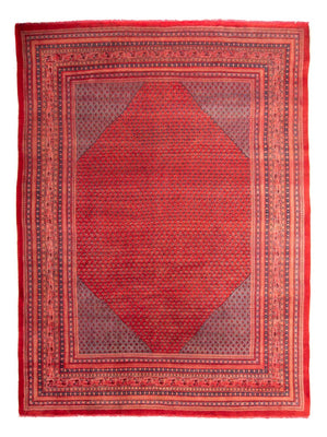 Tapis persan - Mir - 330 x 237 cm - rouge