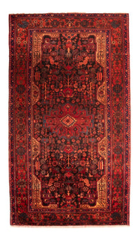 Tapis persan - Nomadic - 348 x 185 cm - rouge foncé