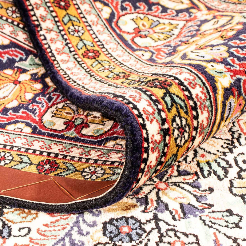 Tapis persan - Ghom - 206 x 142 cm - beige