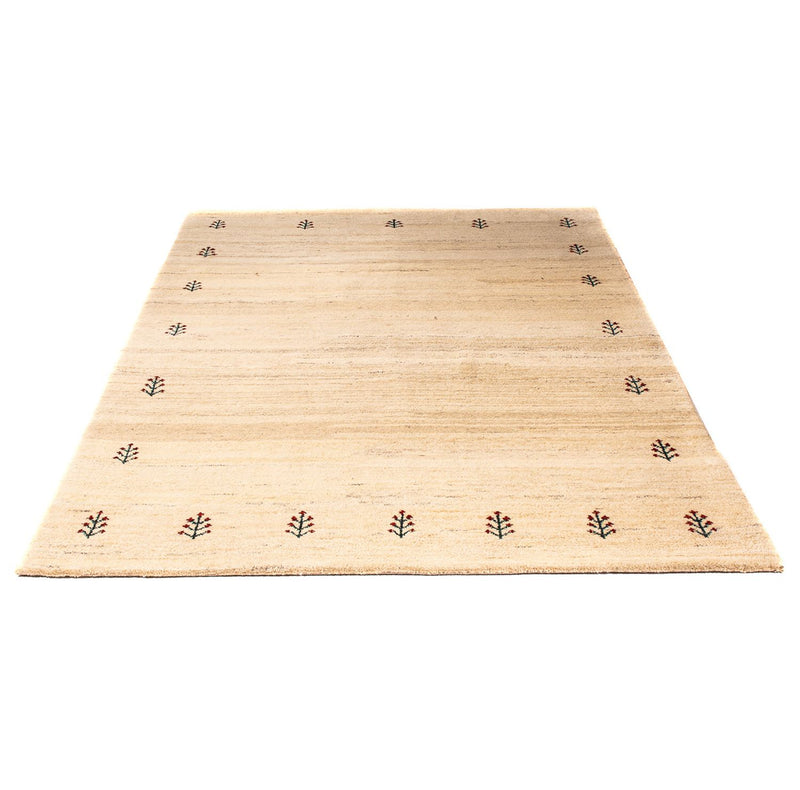 Tapis Gabbeh - Loribaft Persan - 199 x 141 cm - beige clair