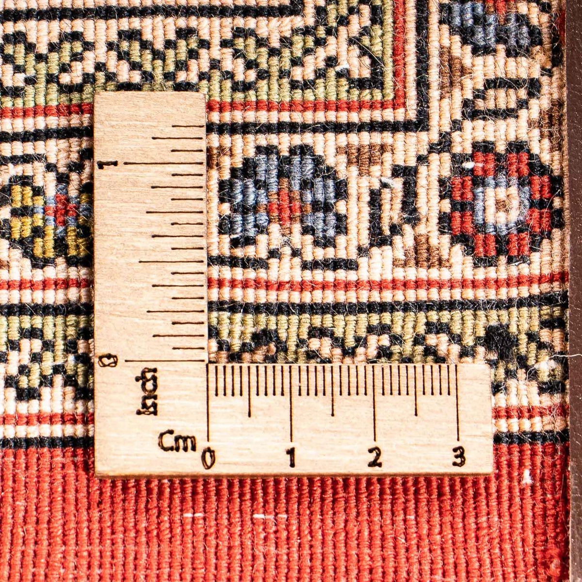 Tapis persan - Ghom - 216 x 116 cm - rouge