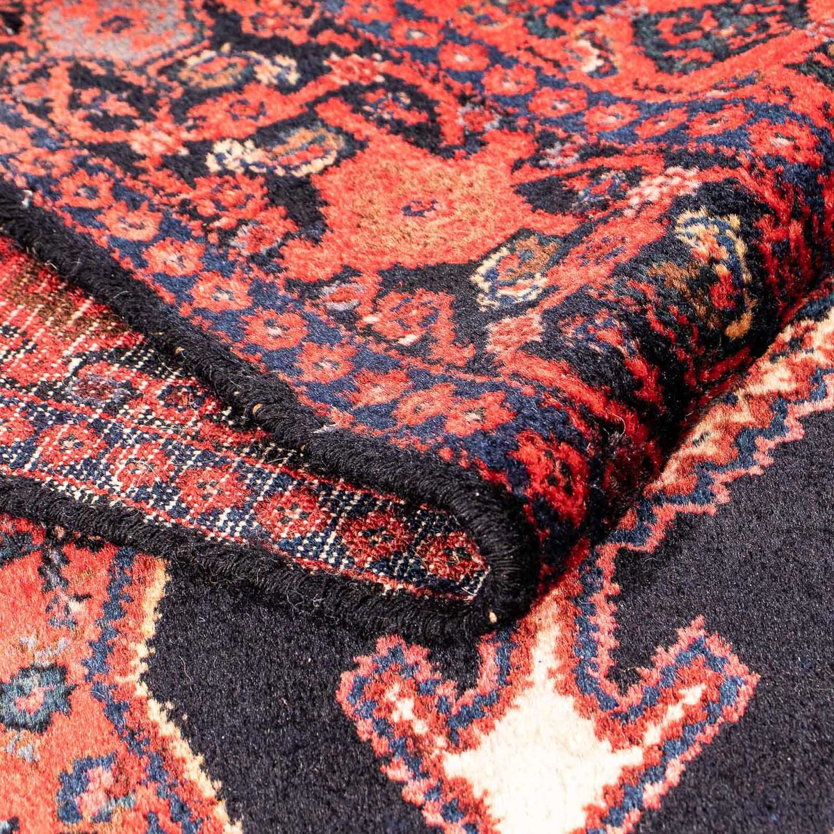 Tapis persan - Classique - 181 x 124 cm - rouge foncé