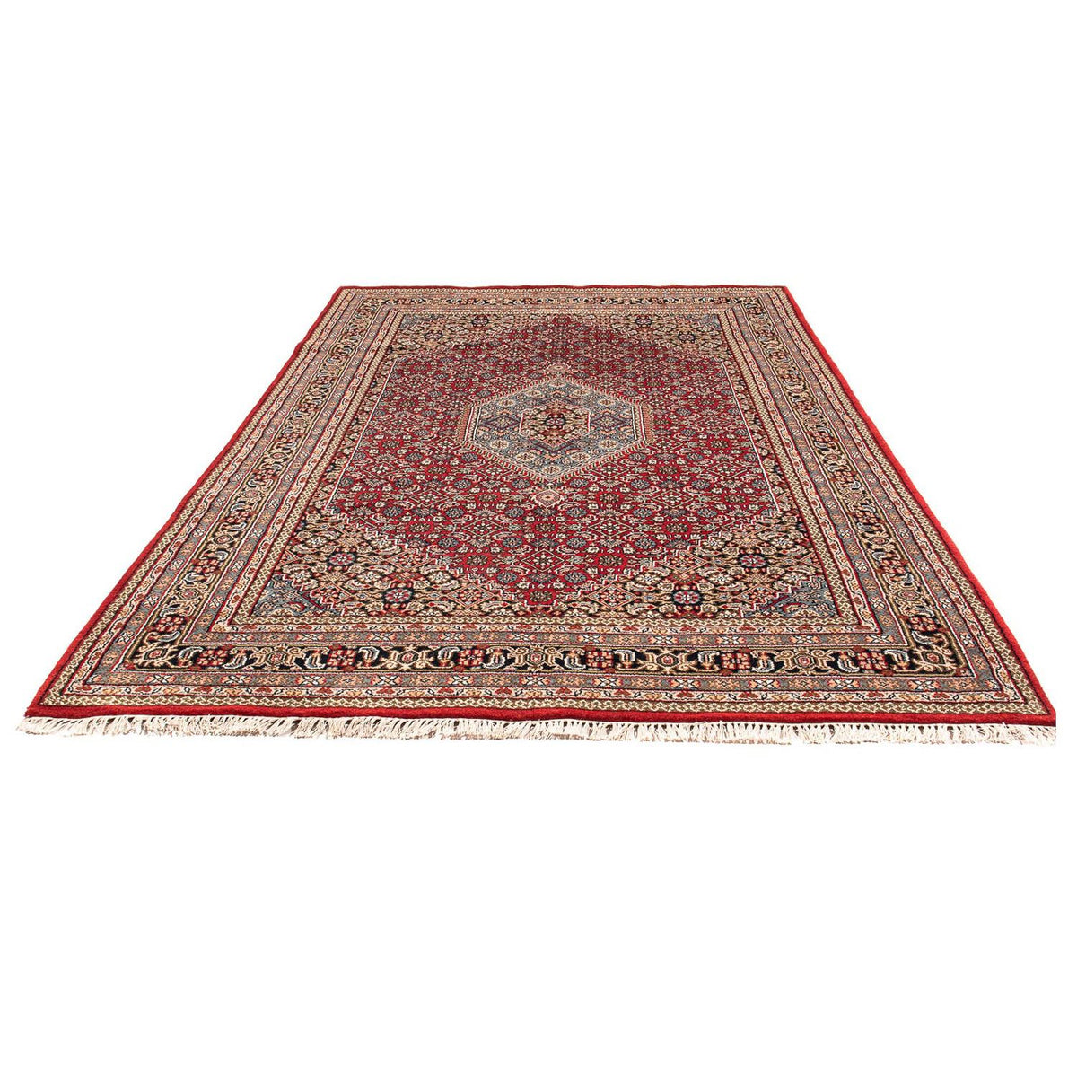 Tapis oriental - Bidjar - Indus - 305 x 199 cm - rouge