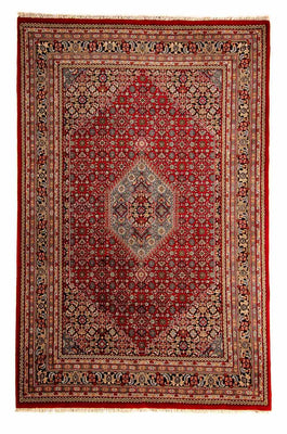 Tapis oriental - Bidjar - Indus - 300 x 200 cm - rouge