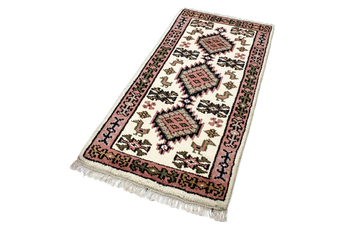 Tapis oriental - 140 x 70 cm - beige