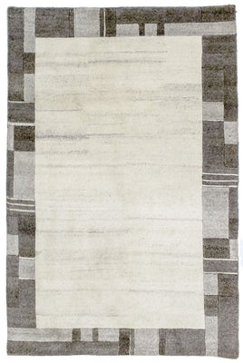 Tapis Népalais - 177 x 121 cm - beige
