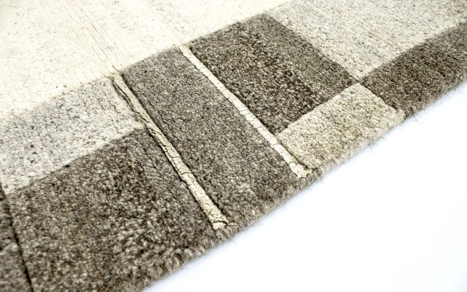 Tapis Népalais - 177 x 121 cm - beige