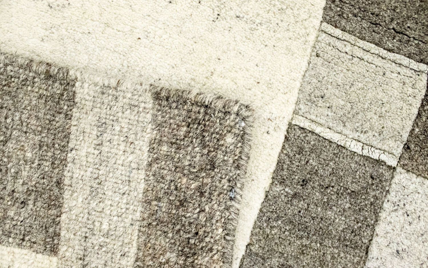 Tapis Népalais - 177 x 121 cm - beige