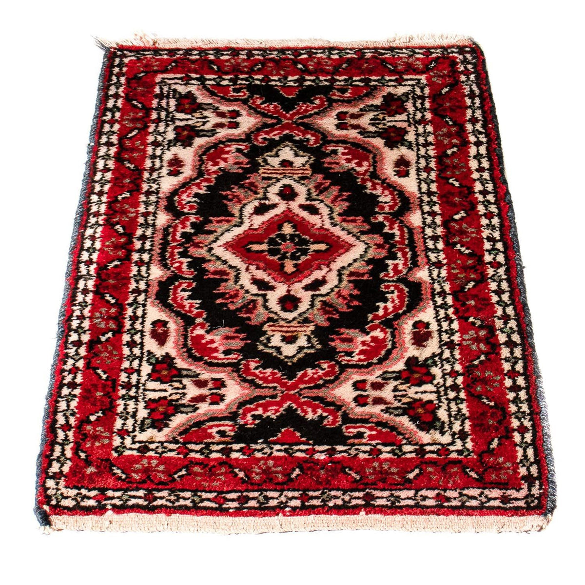 Tapis persan - Nomadic - 79 x 43 cm - rouge