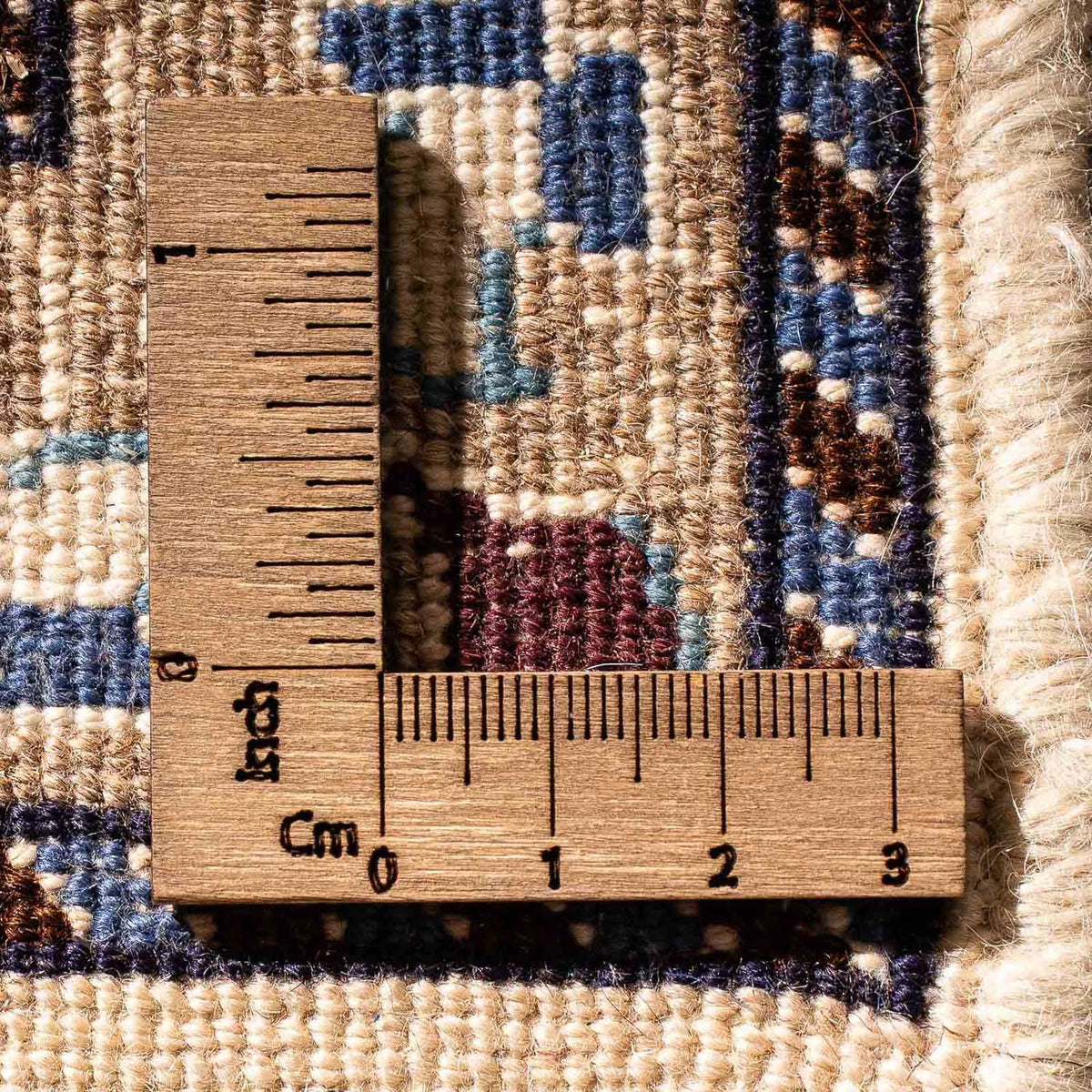 Tapis persan - Nain - 78 x 60 cm - beige