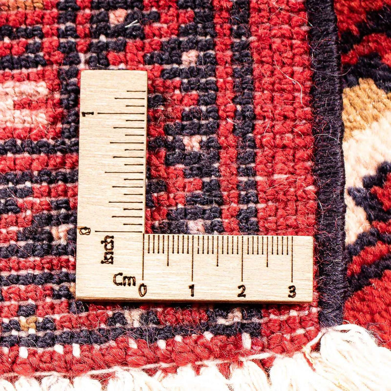 Tapis Turkaman - 88 x 67 cm - rouge foncé