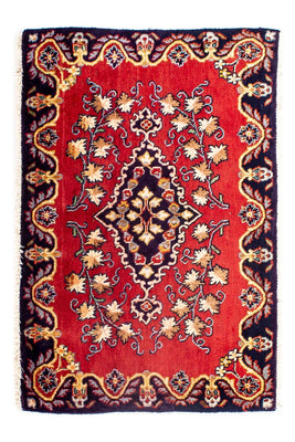 Tapis persan - Keshan - 88 x 62 cm - rouge foncé