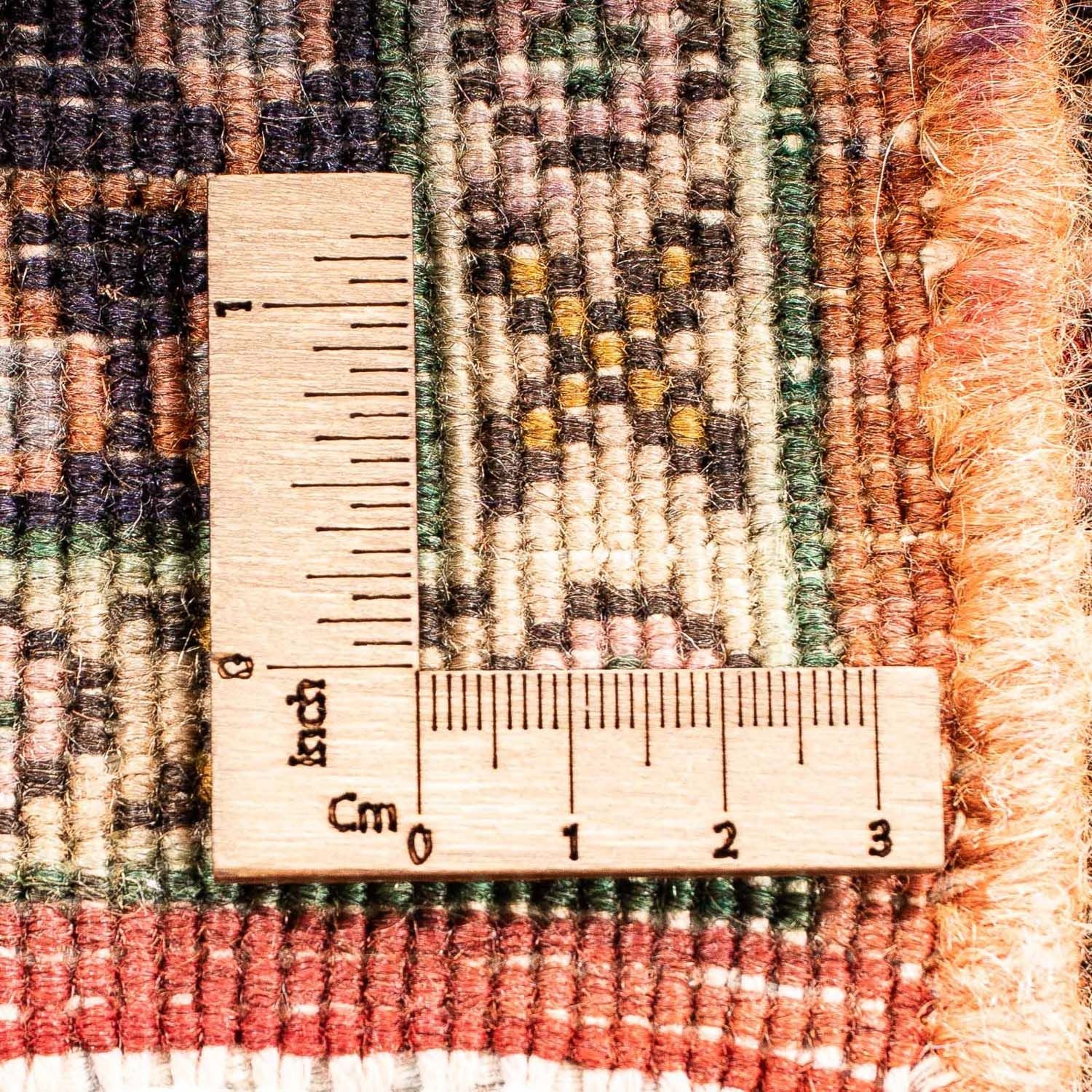 Tapis persan - Nomadic carré  - 91 x 77 cm - rouge clair