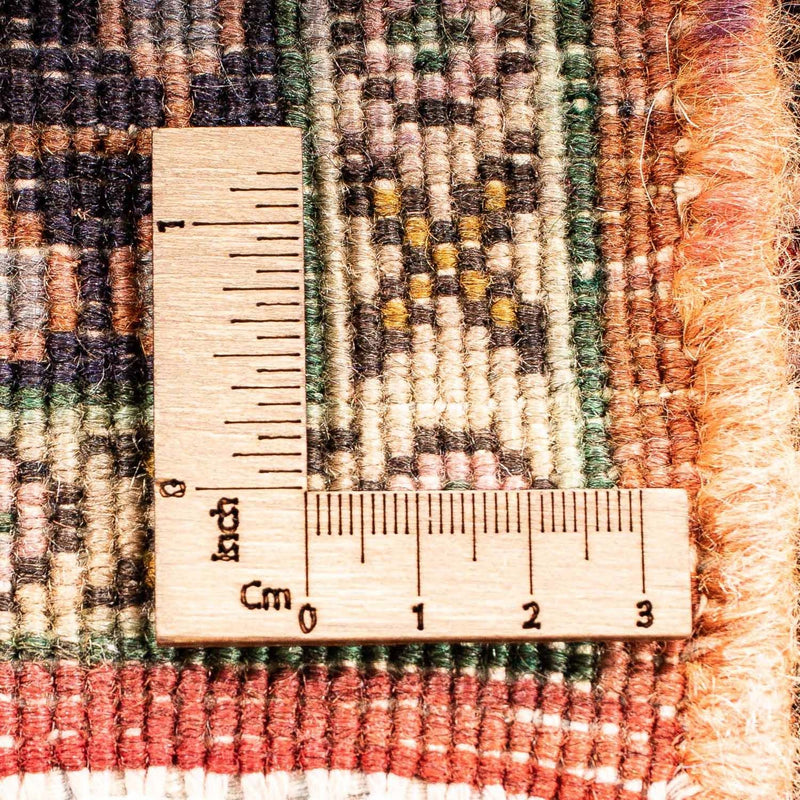 Tapis persan - Nomadic carré  - 91 x 77 cm - rouge clair