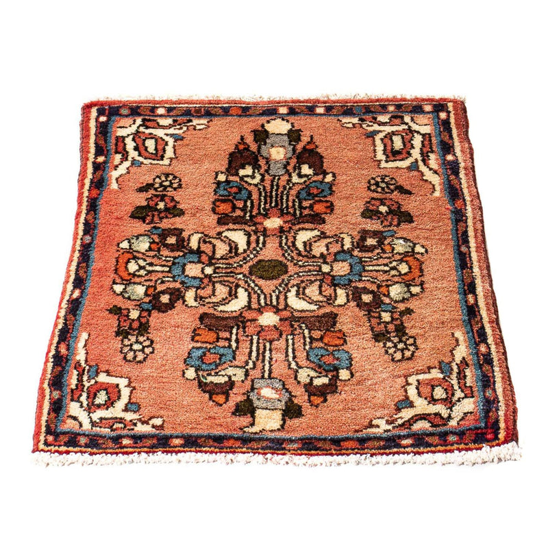 Tapis persan - Classique - 63 x 54 cm - rouge clair
