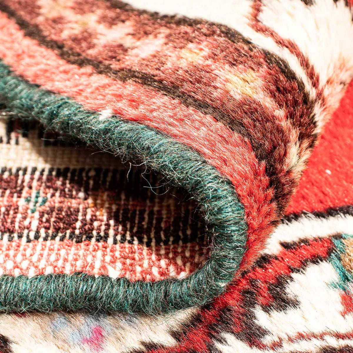 Tapis persan - Classique carré  - 81 x 75 cm - rouge